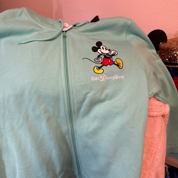 Disney Blue Mickey Mouse Sweatshirt - Picture 1 of 4